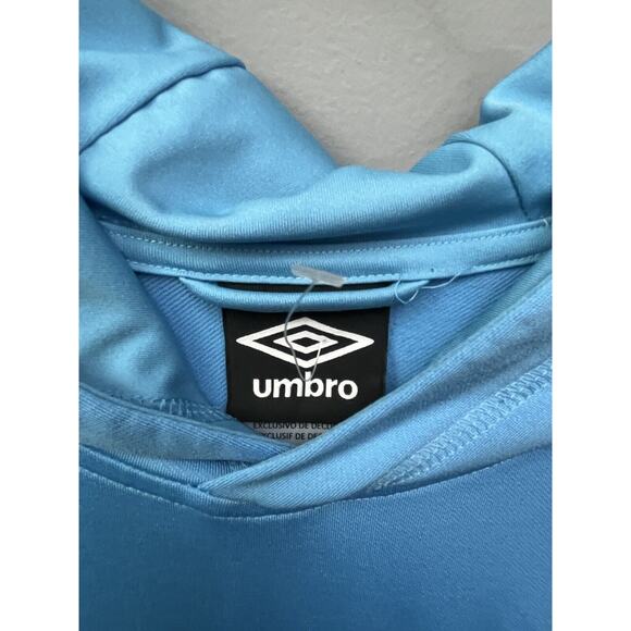 Umbro Hoodie Boys XL‎ Youth Fleeced Big Logo Active Soccer Pullover Sweatshirt - Picture 3 of 6
